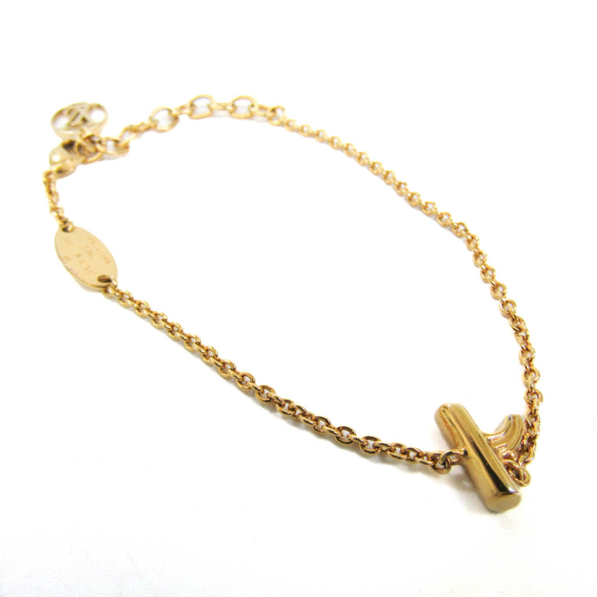 Louis Vuitton Bracelet Lv&Me Y Initials Metal Charm Bracelet Gold